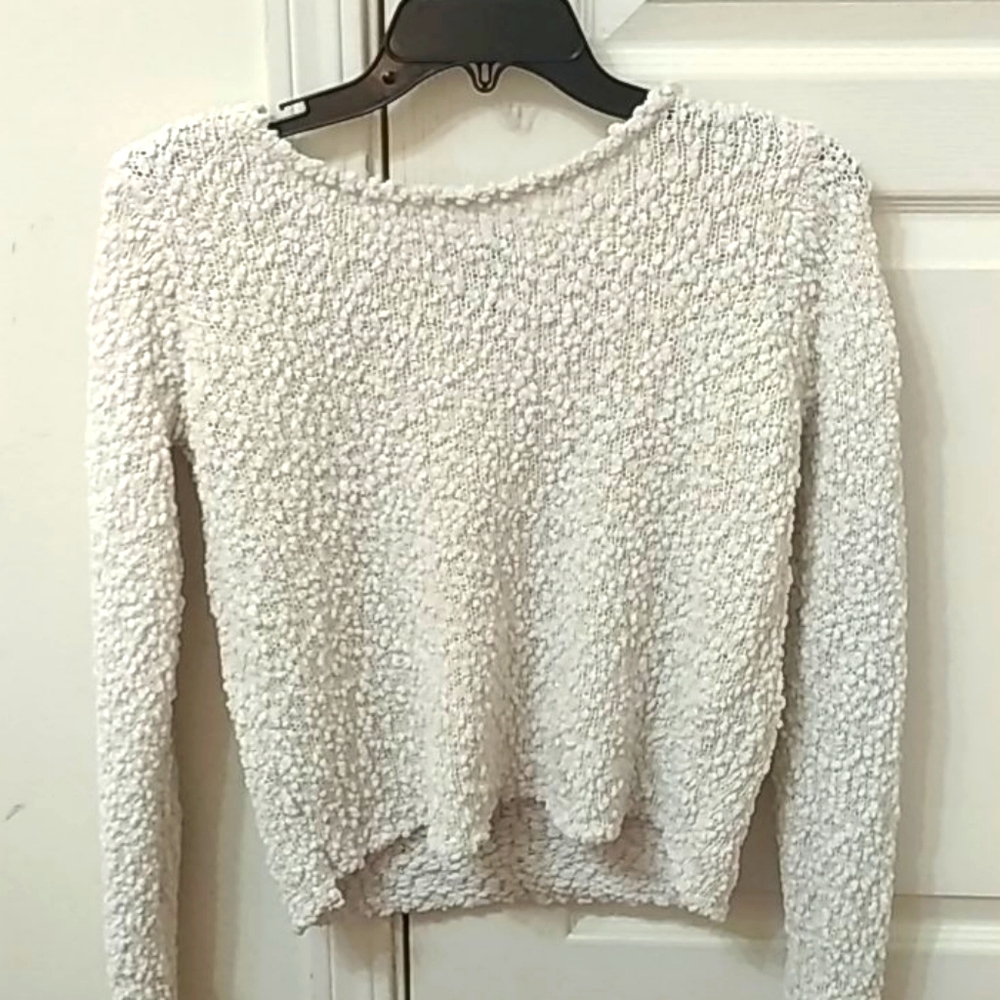 White Long sleeve Women's Top